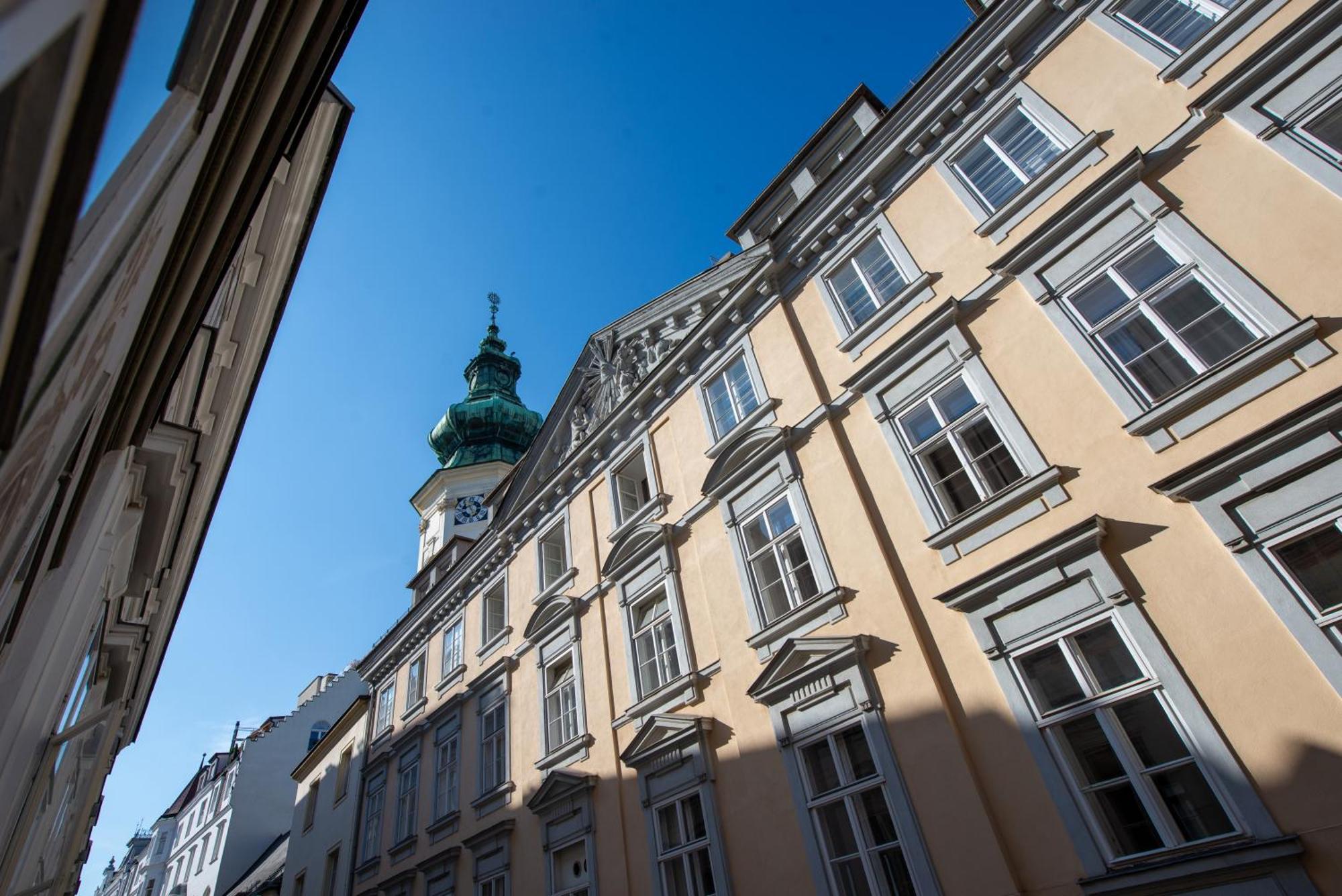 Zum Blauen Karpfen Lägenhet Wien Exteriör bild