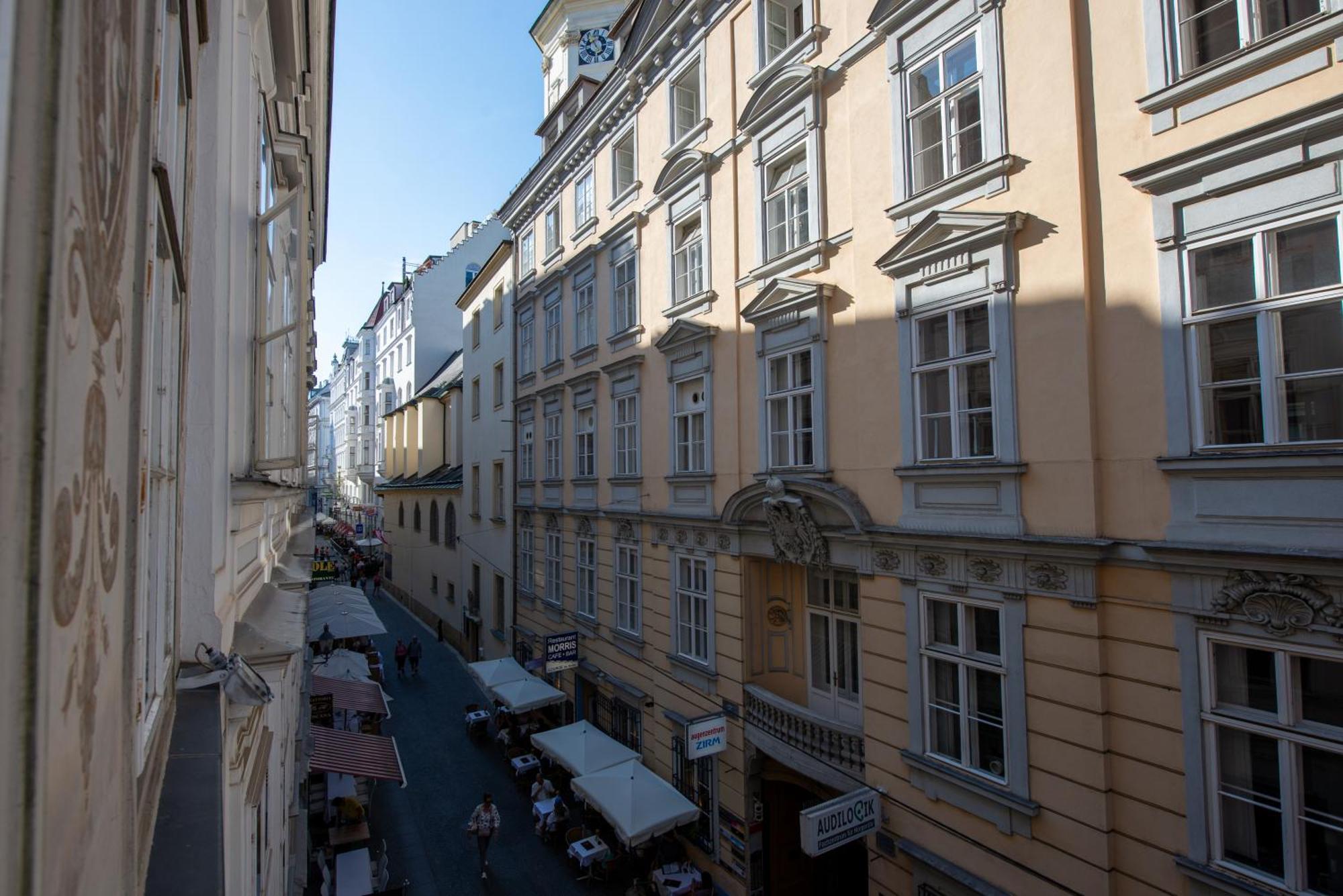Zum Blauen Karpfen Lägenhet Wien Exteriör bild